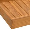 vidaXL Serving Tray 60x35 cm Solid Teak Wood