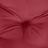 vidaXL Garden Bench Cushion Wine Red 150x(50+50)x7cm Oxford Fabric