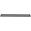 vidaXL Shower Shelf for Walk-in Shower Wall Black 80 cm Aluminium