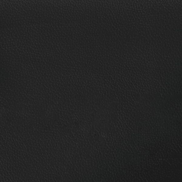 vidaXL Headboard Cushion "Viana" Black 137 cm Double Faux Leather