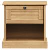 vidaXL Bedside Cabinet VIGO 42x35x42 cm Solid Wood Pine