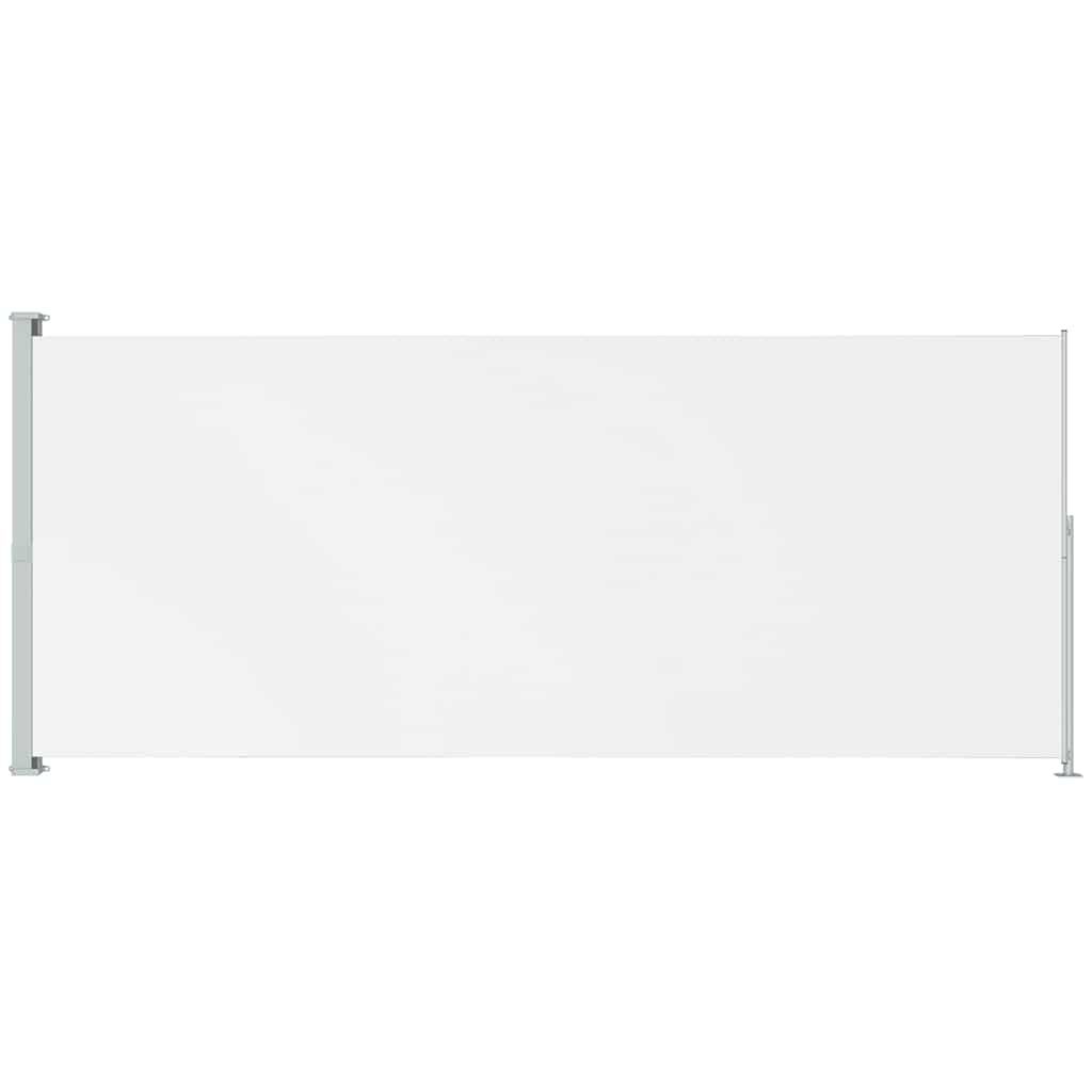 vidaXL Patio Retractable Side Awning 180x500 cm Cream