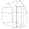 vidaXL Chicken Cage Silver 200x105x182 cm Galvanised Steel