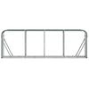 vidaXL Log Holder Green 300x45x100 cm Galvanised Steel