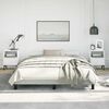 vidaXL Bed Frame without Mattress Light Grey 152x203 cm Queen Velvet