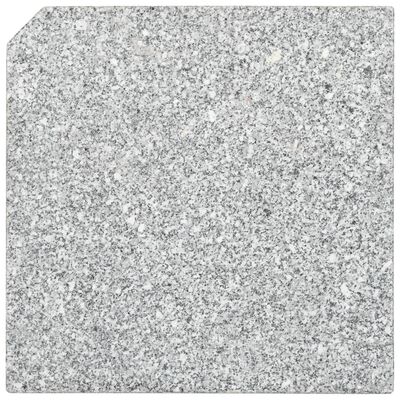 vidaXL Umbrella Weight Plate Granite 25 kg Square Grey