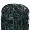 vidaXL Euro Fence Steel 10x1.0 m Green