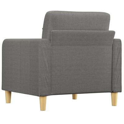 vidaXL Sofa Chair Dark Grey 60 cm Fabric