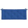 vidaXL Garden Bench Cushions 2pcs Blue 120x50x7cm Oxford Fabric