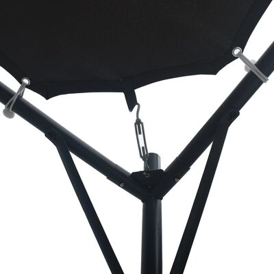 vidaXL Gazebo Pavilion Tent Canopy 3x3 m Steel Anthracite