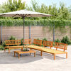 vidaXL 5 Piece Garden Pallet Sofa Set Solid Wood Acacia