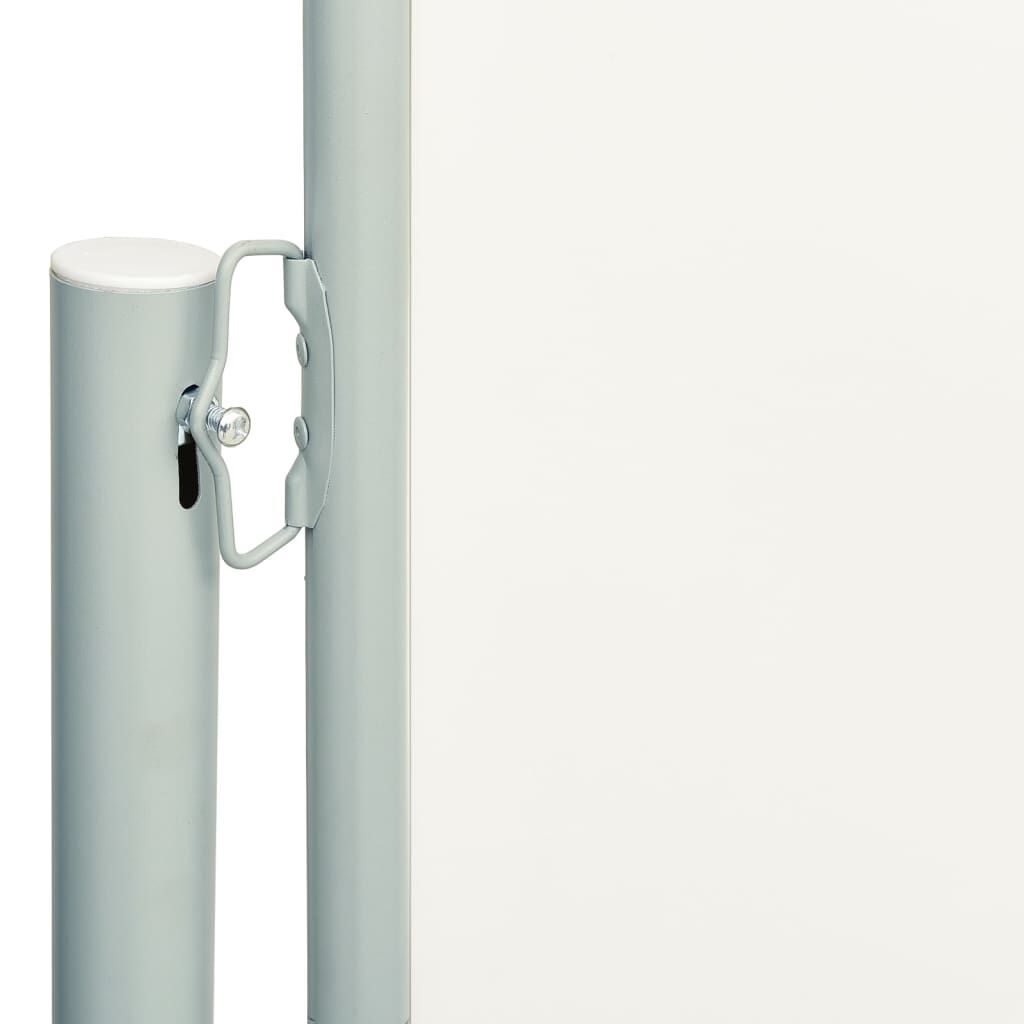 vidaXL Patio Retractable Side Awning 117x600 cm Cream