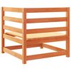vidaXL 7 Piece Garden Sofa Set Wax Brown Solid Wood Pine