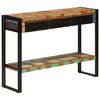 vidaXL Console Table 110x30x76 cm Solid Wood Reclaimed