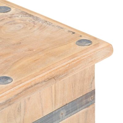 vidaXL Chest 90x40x40 cm Solid Acacia Wood