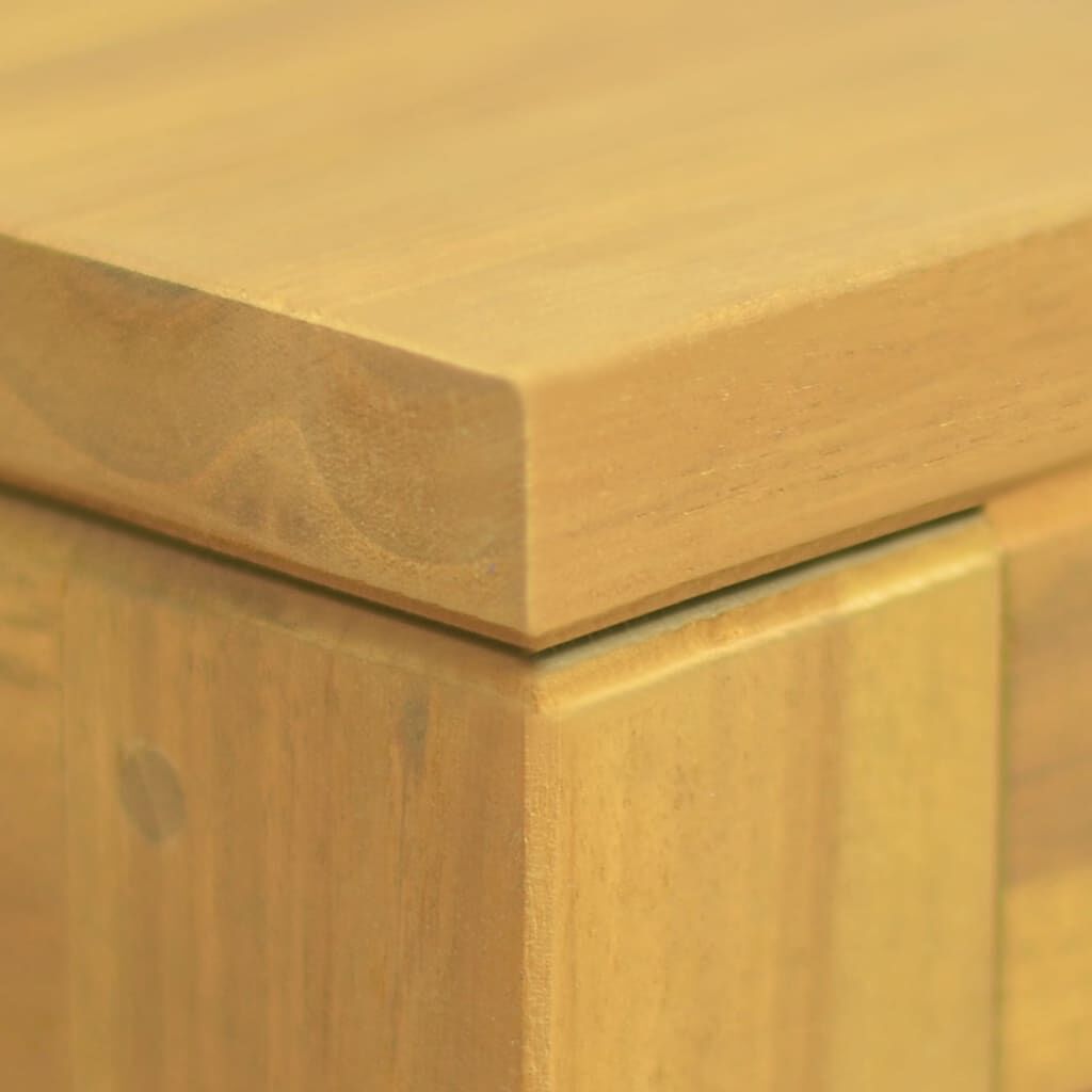 vidaXL Bathroom Cabinet 60x45x75 cm Solid Wood Teak