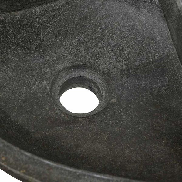 vidaXL Wall Hung Corner Basin Grey (38-45) x (38-45) x 12 cm