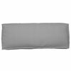 vidaXL Pallet Cushion Set 2 pcs Grey Oxford Fabric