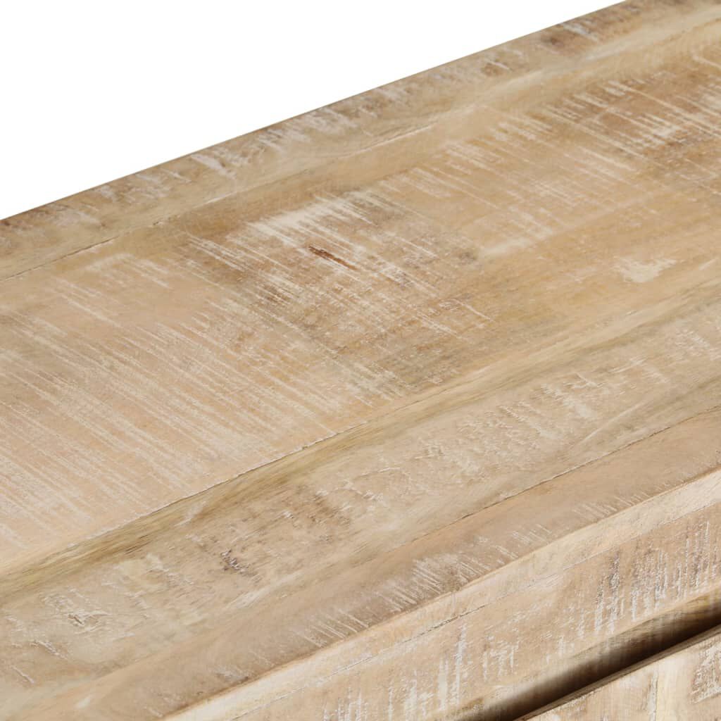 vidaXL TV Cabinet 110x35x46 cm Solid Wood Mango