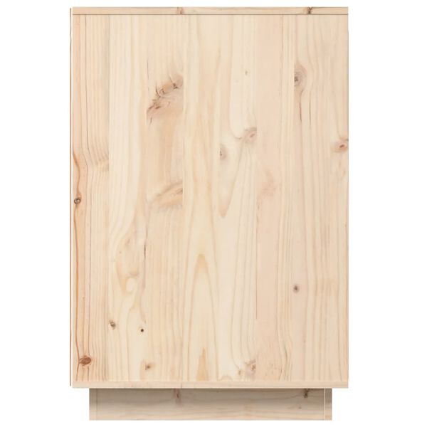 vidaXL Desk 140x50x75 cm Solid Wood Pine