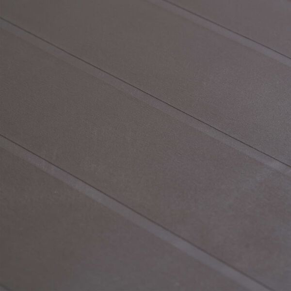 vidaXL Garden Table Brown 79x79x72 cm Plastic Rattan Look