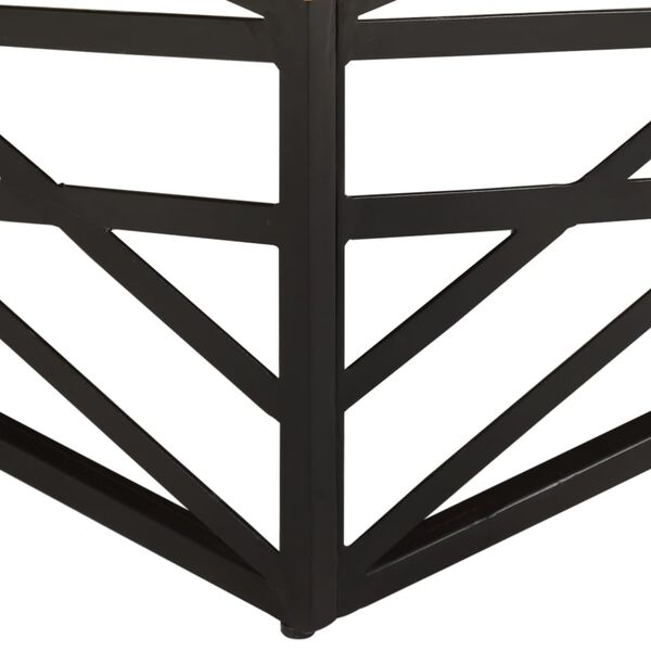 vidaXL Coffee Table 68x68x35 cm Solid Reclaimed Wood