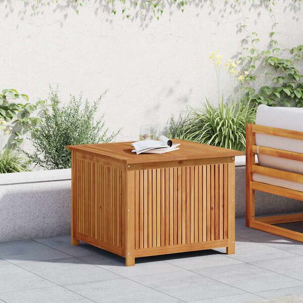 vidaXL Garden Storage Box 75x75x58 cm Solid Wood Acacia