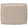vidaXL Pallet Cushion Set 2 pcs Taupe Oxford Fabric