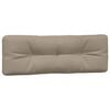 vidaXL Pallet Cushions 3 pcs Taupe Fabric