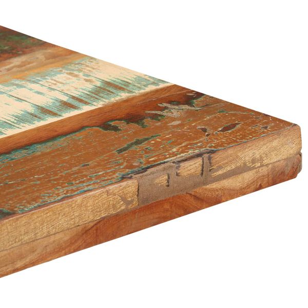 vidaXL Bistro Table Square 50x50x110 cm Solid Reclaimed Wood