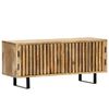 vidaXL TV Cabinet 90x30x40 cm Solid Mango Wood