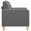 vidaXL Sofa Chair Dark Grey 60 cm Fabric