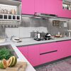 vidaXL Self-adhesive Furniture Film High Gloss Pink 500x90 cm PVC