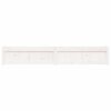 vidaXL Garden Planter White 180x31x31 cm Solid Wood Pine