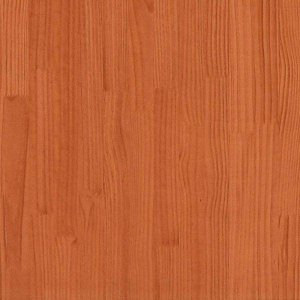 vidaXL Garden Footstool Wax Brown Solid Wood Pine