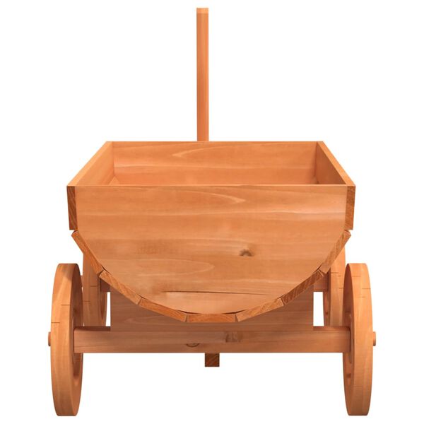 vidaXL Decorative Wagon 70x43x54 cm Solid Wood Fir
