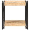 vidaXL Side Table 40x30x40 cm Rough Mango Wood