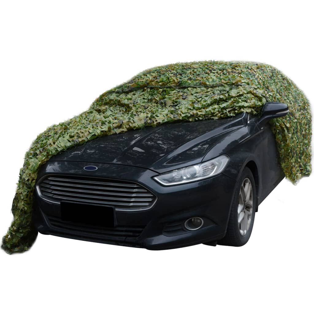 vidaXL Camouflage Net with Storage Bag 1.5x3 m