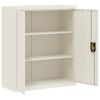 vidaXL File Cabinet White 90x40x105 cm Steel