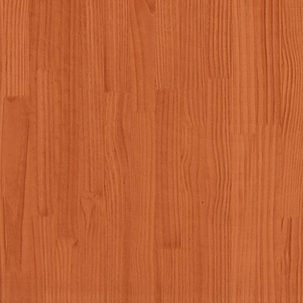 vidaXL Garden Sofa Corner Wax Brown 70x70x67 cm Solid Wood Pine