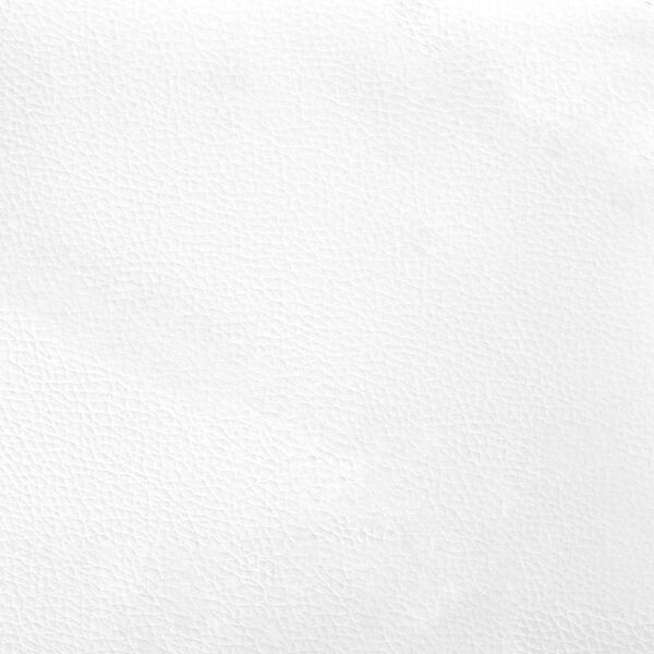 vidaXL Bed Frame without Mattress White Full Faux Leather