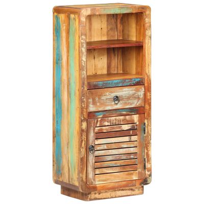 vidaXL Highboard 45x32x110 cm Solid Reclaimed Wood