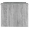 vidaXL Coffee Table Grey Sonoma 80x50x40 cm Engineered Wood
