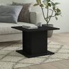 vidaXL Coffee Table Black 55.5x55.5x40 cm Engineered Wood