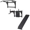 vidaXL Wall-mounted Multi-functional Fitness Power Tower Black