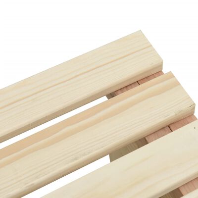 vidaXL 3 Piece Garden Lounge Set Solid Wood Fir