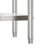 vidaXL Kitchen Work Table 55x30x85 cm Stainless Steel