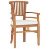 vidaXL 3 Piece Garden Dining Set Solid Wood Teak