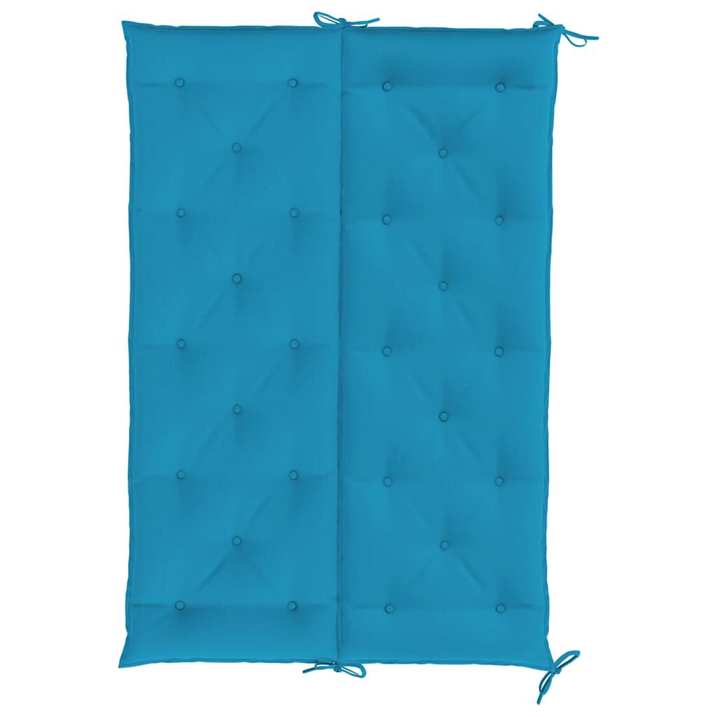 vidaXL Garden Bench Cushion Light Blue 150x(50+50)x7cm Oxford Fabric