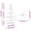 vidaXL Wooden Christmas Tree for Decoration 75 cm Solid Wood Pine